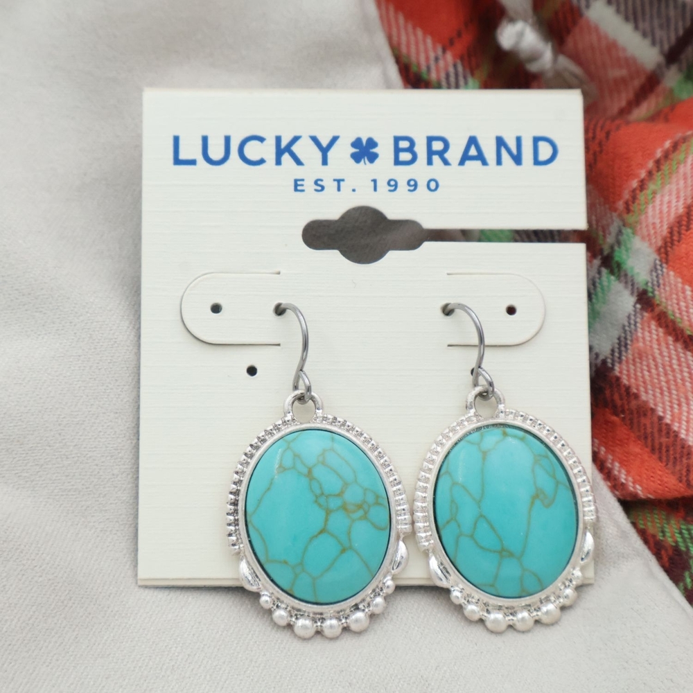 Lucky Brand Turquoise Earrings